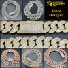 Marke Mode Frau Pass Diamond Tester Vvs Moissanit Iced Out 10mm Herren Miami Cuban Link Halskette Hip Hop Lad Bling Kette