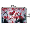 Background Material Halloween Party Decoration Backdrop Fabric Banner Ghost House Ghost Festival Party Background Photo Booth Props DIY Decoration YQ231003