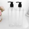 Vloeibare zeepdispenser 4 stuks doorzichtige plastic containers reisaccessoires conditioner shampoo fles drukpomp