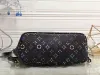 Lyx mode kvinnliga designer väska aldrig mm tygväska klassisk lady axel crossbody axeltag+handväska viutonits toppkvalitet läder handväska zippad handväska 40156#