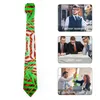 Bow Ties Zebra Tropical Tie Animal Print Retro Trendy Neck For Men Women Cosplay Party High Quality Collar Necktie Accessories