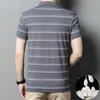 Mäns T -skjortor Mulberry Silk Men High Quality Short Business Sleeve Casual Non Iron Top Polo Shirt Camisetas de Hombre