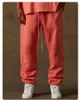 Erkekler Pantolon 2023 Sonbahar Kış Kış Düz Renkleri Hip Hop Hoodie Jogging Unisex High Street Spor Giyim