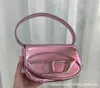 Diese Dingdang Tas Vrouwen 2023 Zomer Nieuwe Contrast Kleur Een Schouder Crossbody Handheld Mini Zakken Klein Nummer 915