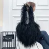 Totes Faux Fur Winter Woman torebka Panie Pluszowe w kształcie serca w kształcie sercowej torby na torby o wysoką wydajność żeńska puszysta pluszowa torba na ramię 240407