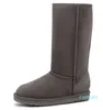 Dameskwaliteit Klassieke hoge lage laars Merk Dames Populaire lederen laarzen Mode dames snowboots