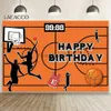 Background Material Laeacco Gray Cement Brick Wall Backdrop For Photography Basketball Hoop Sport Baby Shower Photocall Backgrounds For Photo Studio YQ231003