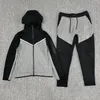Anpassade mäns sportdräktbyxor för jogging mode hoodies jackor tröjor träning slitage träning slitage tröja blixtlås tröja dräkt springa