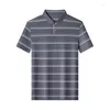 Męskie koszule Mulberry Silk Men Wysokiej jakości krótki rękaw biznesowy Casual Non Iron Top Shirt Camisetas de Hombre