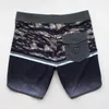 Mäns shorts högkvalitativa män vattentätt Bermuda Boardshorts 4-vägs strandbräda kort quik-torr fitnss gym surf byxor badstam