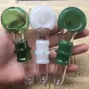 Wholesale Tobacco Cucumber Hand Heady Glass Pipes Pyrex Spoon Bongs Oil Burners Nail Smoking Pipe