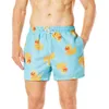Mäns badkläder dragskonbadstammar Summer Elastic midja strandbräda shorts med mesh foder simning sportkläder