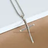 Popular Necklace Diamond Necklaces Mens Dy Pendant Women Cross