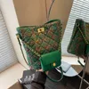 Fabrika toptan omuz çantaları 4 renk kış popüler yün zincir çanta klasik dikiş ekose sırt çantası tatlı küçük takviye para çantası moda çanta 9662#