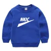 Bébé enfants sweats noirs garçon fille vêtements à capuche marque LOGO imprimé sweat à capuche enfants hauts pull automne hiver 100% coton sweat à capuche manteau