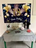 Background Material 18 Years Old Birthday Party Backdrop Black Gold Glitter Balloon Boys Girls 18th Birthday Bar Mitzvah Photography Background YQ231003