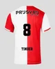 2023/2024 Feyenoords 축구 유니폼 Voetbal Kids Kit 23/24 축구 셔츠 훈련 홈 어웨이 팬 플레이어 버전 골키퍼 Maillot Timber Danilo Dilrosun Hancko