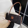 Evening Bags Advanced Fashion Commuter Underarm Bag Women's New Autumn and Winter Embroidered Shoulder Small Square Baguette 230828