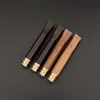 Lo último en madera natural para fumar Hierba seca Tabaco Titular de cigarrillos Estilo portátil Filtro innovador Pipas de mano Boquilla Mini puntas de madera Tubo DHL