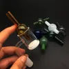 Wholesale 4mm Thick Bottom Quartz Banger Nail with Glass Carb Cap Female Male 10mm 14mm 18mm for Water Oil Rig Bong