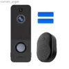 Doorbells U8 Wireless Visual Doorbell Remote Monitoring Intelligent Intercom Electronic Cat Eye Free Cloud Storage Wide Angle Lens YQ2301003