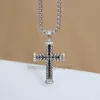 Classic Vintage Necklace Diamond Women Pendants Pendant Style Cross Dy Men Necklaces Chain Hip Jewelry Hop