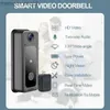 Doorbells Wireless Doorbell WiFi Outdoor HD Camera Alarm Security Door Bell Night Vision Video Intercom For Smart Home Monitor Door YQ2301003