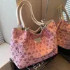 TOTEES SWEET LOVE CANVAS LADIES TRAVER TOTE HANDBAGSファッションデザインレディースピンクのハートショルダーバッグカレッジショッピングバッグ財布240407