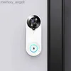 Doorbells Video Doorbell Wireless - 2 miliony pikseli przezroczyste wideo 150 Widok Night Bezpośrednie do Wi -Fi łatwa instalacja YQ2301003