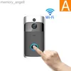 Türklingeln Smart Home Video Türklingel Wifi Kamera Drahtlose Türklingel Anruf Gegensprechanlage Video-Auge für Türklingel Ring Telefon Home Security HD Kamera YQ2301003