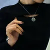 Chains Aazuo 18K Gold Solid White Jewelry Natural Emerald Real Diamonds Big Waterdrop Shpae Necklace With Chain Gifted For Women