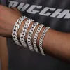 merk mode vrouw fabrieksprijs heren hiphop sieraden luxe 8 mm-20 mm 925 sterling zilver Vvs moissanite diamant Iced Out Cubaanse schakelarmband