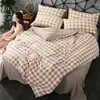 Set di biancheria da letto Set copripiumino di dimensioni personalizzate di alta qualità Letto Usa Russia Biancheria da letto bicolore Stella bianca e nera