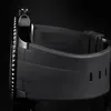 Montres de marque de luxe de haute qualité 116660 en acier inoxydable Sea-Dweller PVD Mouvement automatique mécanique montre pour homme bracelet en caoutchouc Wat2408