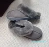 Botas Tazz de pele de carneiro de grife para mulheres Austrália Ultra Mini Platform Ity Slide