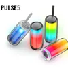 Pulse 5 Kablosuz Bluetooth Hoparlör JBLS Pulse5 Su Geçirmez Subwoofer Derin Bas Müzik Taşınabilir Sesli Işıklar