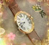 Two Pins Design Tank Women Square Roman Dial Watch Lovers Simple Small Bracelet Quartz Analog Clock Luxury Genuine Leather Butterfly Chain Bracelet Wristwatch Gift