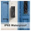 Dzwonki do drzwi IP65 Wodoodporny inteligentny wizualny dzwonek do drzwi telefon komórkowy Push Push Video Intercom PIR PIR Human Detekcja Tuya Smart App YQ2301003