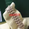 Luxury Watch Daydate 118205 Mens Everose Gold Chocolate Diamond Ruby 41 mm Bigger Diamonds Watchs Automatic Sapphire Luminous ME2190