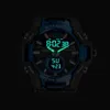 Smael relógios masculinos moda esporte super legal quartzo led relógio digital 50m à prova dwaterproof água relógio de pulso masculino relogio masculino 2302m