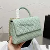 Totes Luxury Classic Tote Bag Designer Mini Bag Top Leather Quilted Plaid Chain Handle Single Crossbody Outdoor WalletStylishyslbags