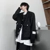 Mäns kostymer Syuhgfa Slim Male Suit Coat Fashion Collarless skarvade Casual Blazers Korean Style Högkvalitet stickade jackor Trend Ytterkläder