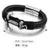 Chain Mens Vintage Anchor Leather Bracelet Link Mtilayer Cuff Wrap Rope Wristband Black Cord Wrist Band Bangle Jewelry Magne Dhgarden Dhvk1