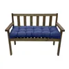 Pillow Comfortable Sitting Soft Thicken Outdoor Bench Non-slip Elastic Rectangle Shape Ideal For Garden Patio Furniture