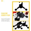 Dog Apparel 8 Pcs Pet Hanger Mini Wooden Plastic Small Clothes Plastics Hangers Costume Cat Garment