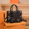 New Tote Handbag Classic Fashion All-in-one Shoulder Crossbody Bag