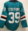 Män ishockey 39 Logan Couture Jerseys 48 Tomas Hertl Reverse Retro Brodery and Sewing Team Color Black Green Away For Sport Fans Pure Cotton Breattable