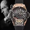 Mode Sport individuel dominateur luxe hommes montres élastique Quartz montres pour hommes montre calendrier 2204072944