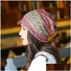 Beanie/Skull Caps Beanies Beanie/SKL 2023ファッション女性フラワーイスラム教徒のフリル癌化学療法帽子帽子スカーフターバンヘッドラップキャッププリントDH9DB