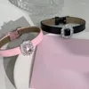 Bracelet élégant et bracelet en PU chaîne à main réglable bracelets de pierres précieuses scintillantes élégant coloré doux